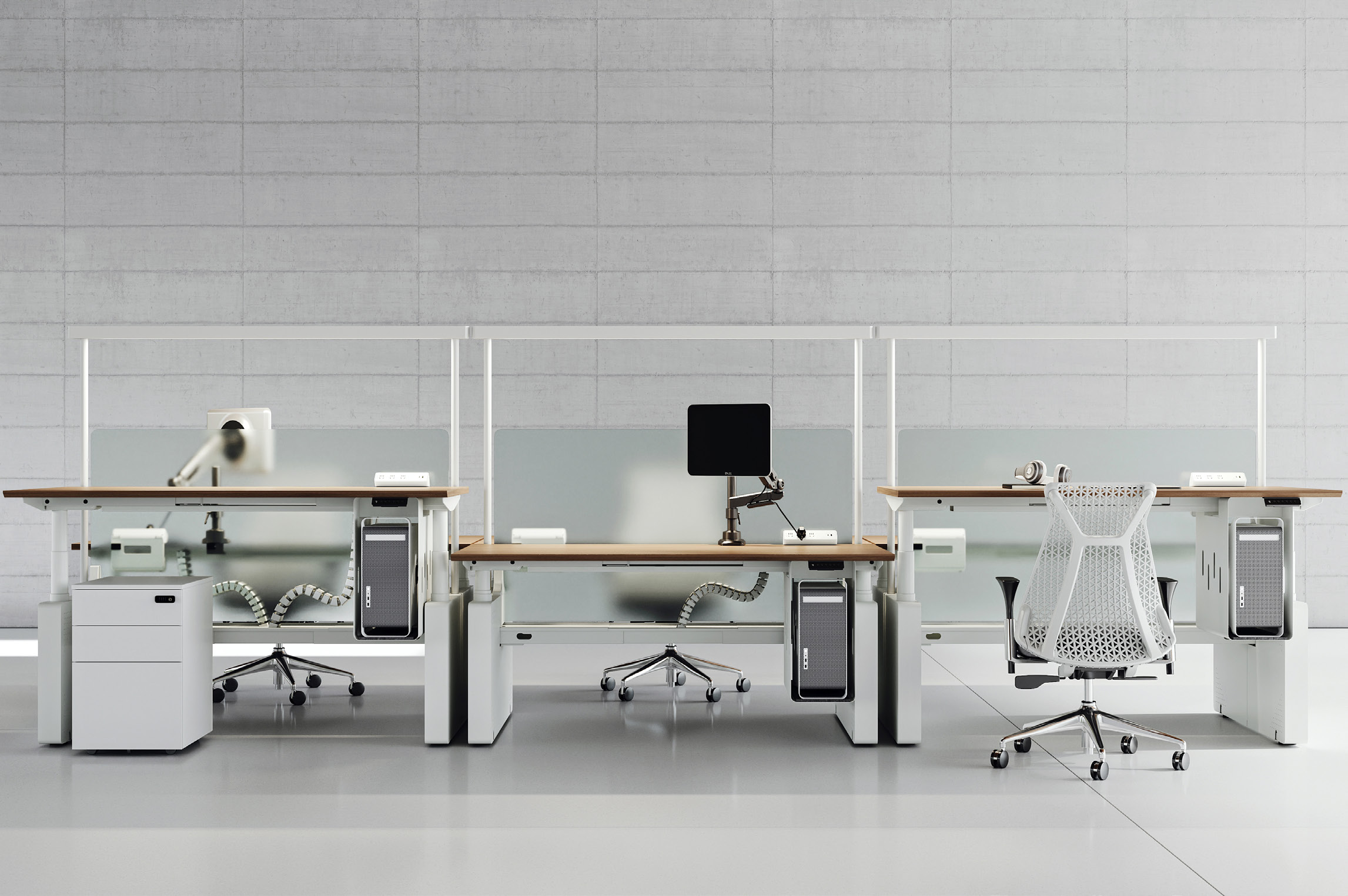 電動(dòng)升降辦公桌班臺(tái)升降會(huì)議桌智能辦公家具